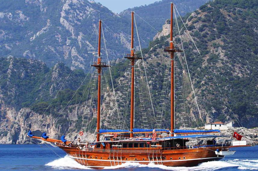 Bahriyeli D - Small Cruise Ship in Turkey