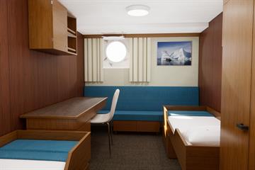 Twin Cabin with Shared Facilities