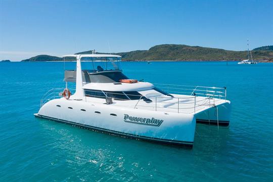 The Powerplay catamaran, in Australia