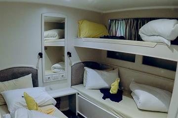 Lower Deck Triple Cabins